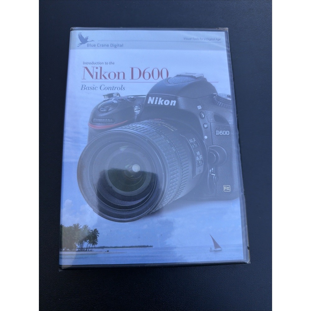 Nikon D600 Instructional DVD Basic Controls Brand New Sealed Camera NIP
